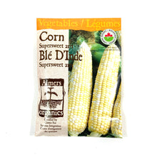 Load image into Gallery viewer, Sweet Corn - Supersweet Seeds, Aimers Organic - Floral Acres Greenhouse &amp; Garden Centre
