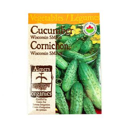 Cucumber - SMR 58 Pickler Seeds, Aimers Organic - Floral Acres Greenhouse & Garden Centre