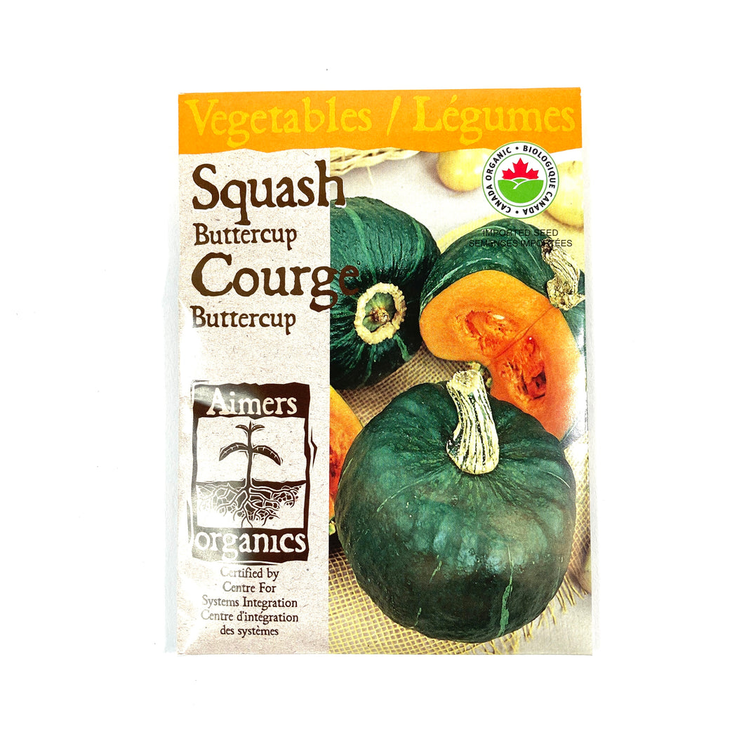 Squash - Burgess Buttercup Seeds, Aimers Organic - Floral Acres Greenhouse & Garden Centre