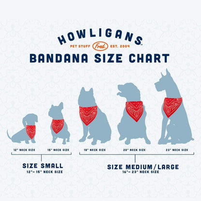 Reflective Dog Bandana, Navy, Small - Floral Acres Greenhouse & Garden Centre