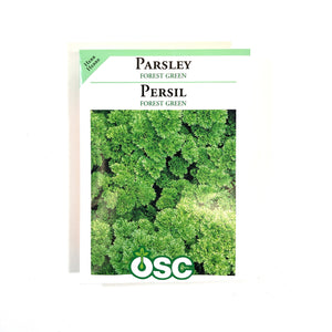 Parsley - Forest Green Seeds, OSC
