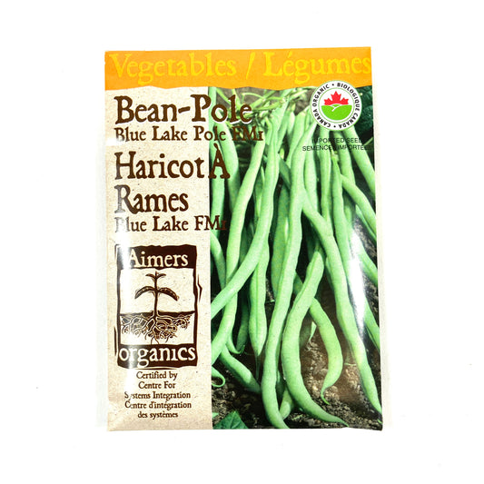 Bean Climbing - Blue Lake FM1 Seeds, OSC - Floral Acres Greenhouse & Garden Centre
