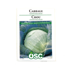 Load image into Gallery viewer, Cabbage - Danish Ballhead Seeds, OSC
