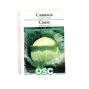 Cabbage - Golden Acre Seeds, OSC