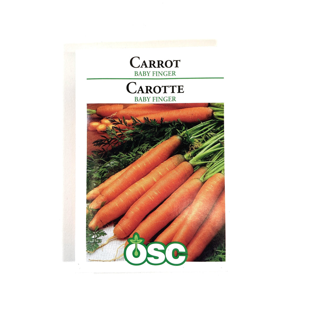 Carrot - Baby Finger Seeds, OSC