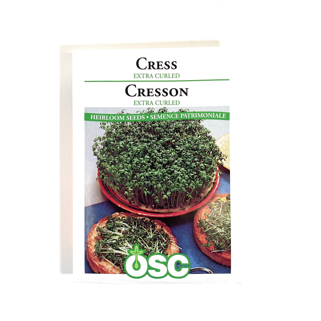 Cress - Peppercress Seeds, OSC