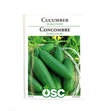 Load image into Gallery viewer, Cucumber - Marketmore 76 Seeds, OSC

