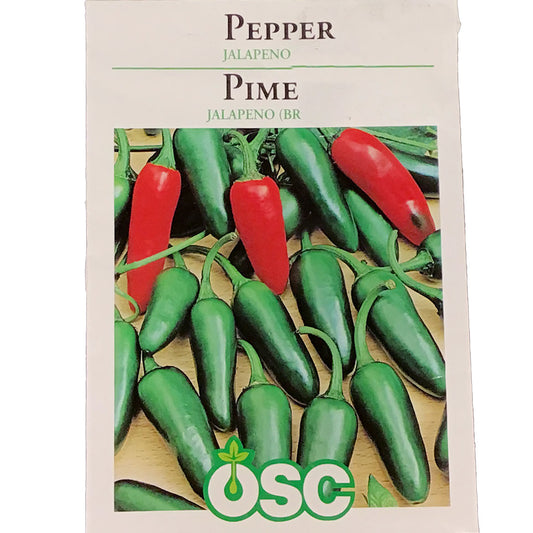 Pepper - Jalapeno Seeds, OSC