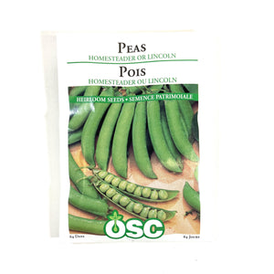 Pea - Lincoln Homesteader Seeds, OSC
