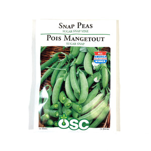 Pea - Sugar Snap Seeds, OSC