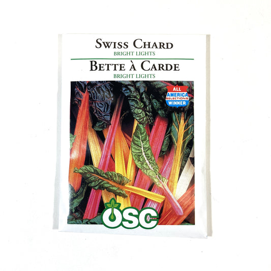Swiss Chard - Bright Lights Seeds, OSC