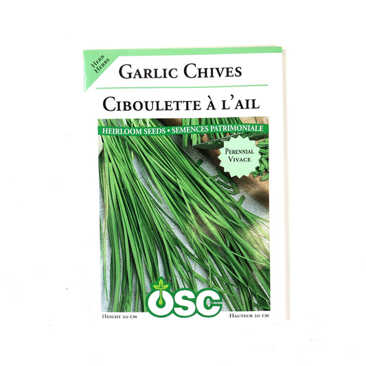 Chives - Garlic Seeds, OSC