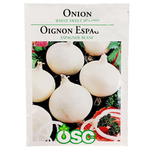 Load image into Gallery viewer, Onion - White Sweet Spanish Seeds, OSC

