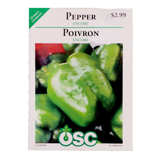 Pepper - Encore Seeds, OSC