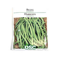 Load image into Gallery viewer, Bean Bush - Slenderette Seeds, OSC Large Pack
