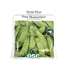 Load image into Gallery viewer, Pea - Oregon Sugar Pod Seeds, OSC Large Pack

