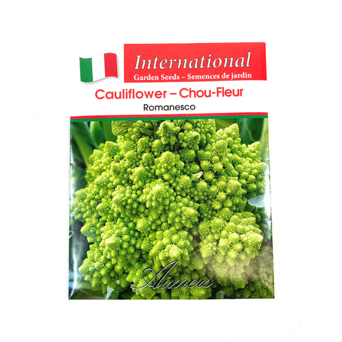 Cauliflower - Romanesco Seeds, Aimers Int'l - Floral Acres Greenhouse & Garden Centre