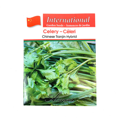 Celery - Chinese Tianjin Hy. Seeds, Aimers Int'l - Floral Acres Greenhouse & Garden Centre