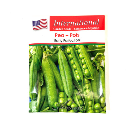 Pea - Early Perfection Seeds, Aimers Int'l - Floral Acres Greenhouse & Garden Centre