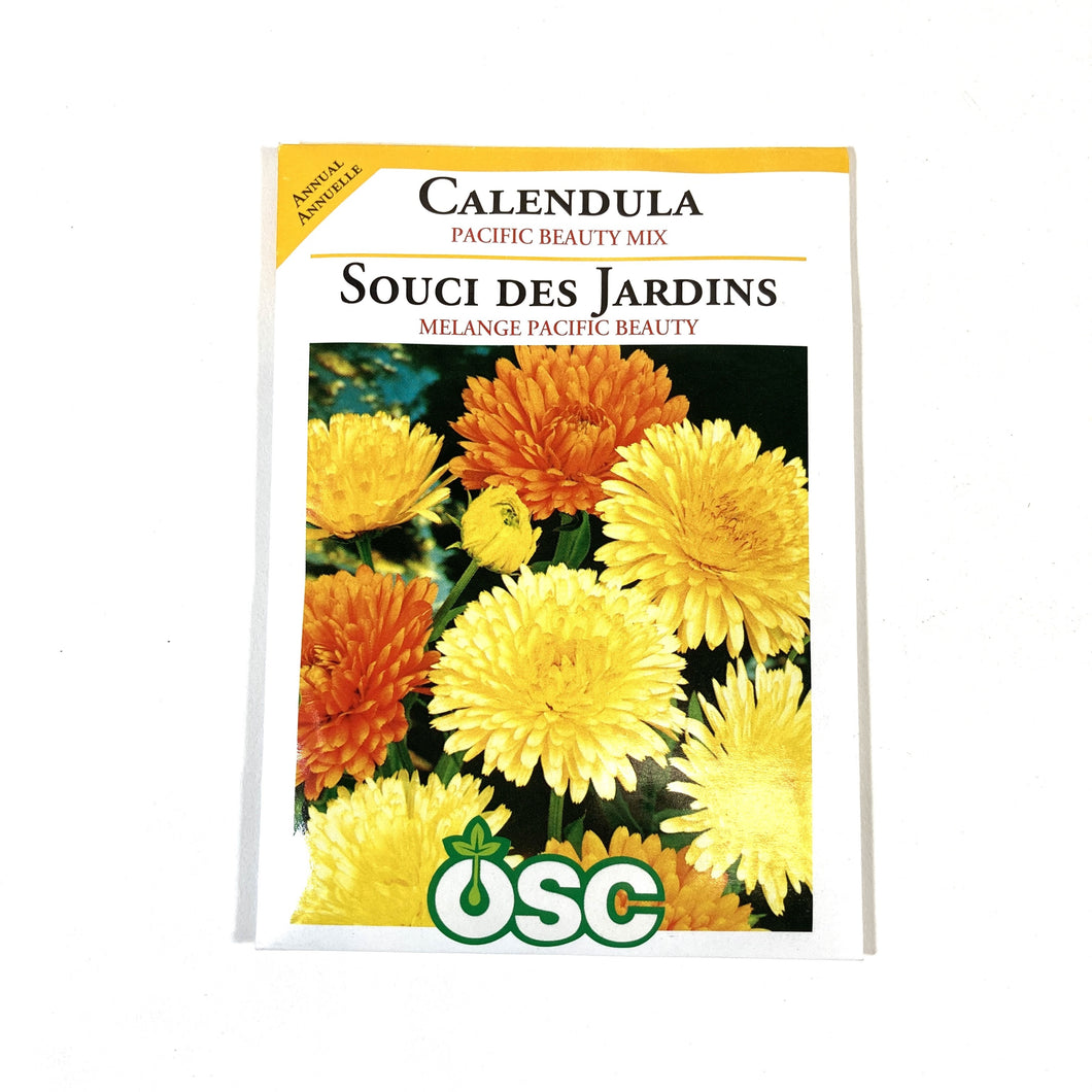 Calendula - Pacific Beauty Seeds, OSC