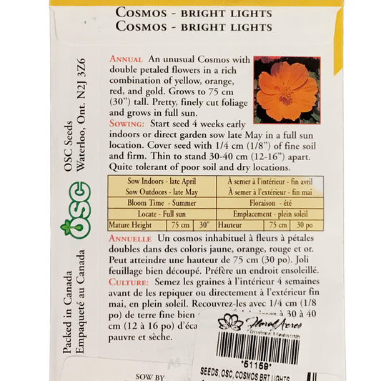 Cosmos - Bright Lights Seeds, OSC