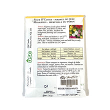 Load image into Gallery viewer, Four O'Clock - Marvel of Peru Mixture Seeds, OSC
