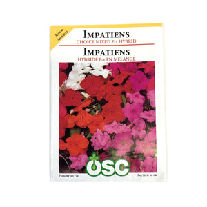 Impatiens - Choice Mixed Seeds, OSC