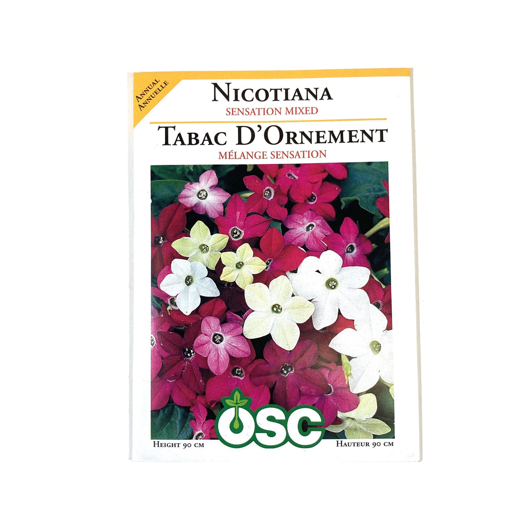 Nicotiana - Sensation Mixed Seeds, OSC