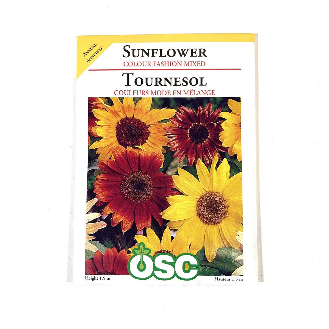 Sunflower - Colour Fashion Mixed Seeds, OSC