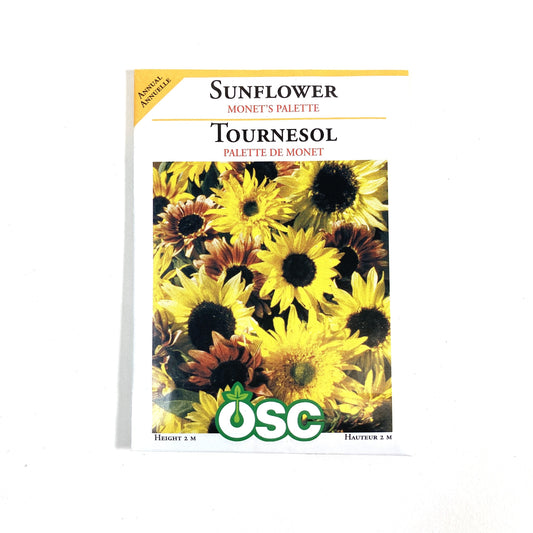 Sunflower - Monet's Palette Seeds, OSC