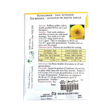 Load image into Gallery viewer, Sunflower - Tall Sungold Seeds, OSC
