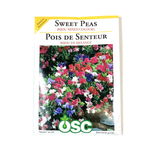 Sweet Pea - Bijou Mixed Seeds, OSC