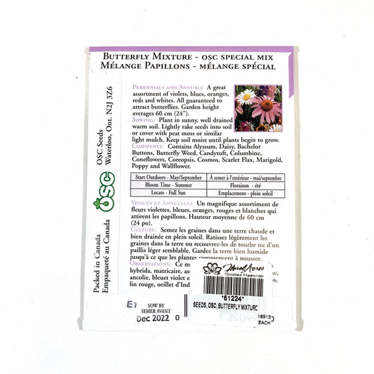 Butterfly Mixture Seeds, OSC