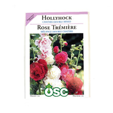 Load image into Gallery viewer, Hollyhock - Chaters Double Mixed Seeds, OSC
