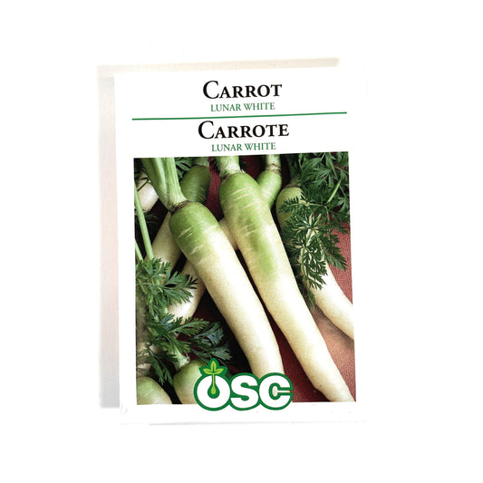 Carrot - Lunar White Seeds, OSC