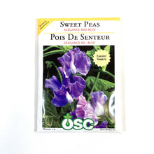 Load image into Gallery viewer, Sweet Pea - Elegance Mid Blue Seeds, OSC
