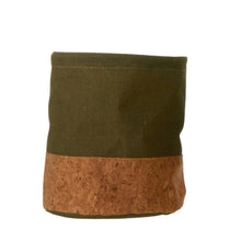 Load image into Gallery viewer, Pot, 6in, Darcia Basket Planter, Lined, Green - Floral Acres Greenhouse &amp; Garden Centre
