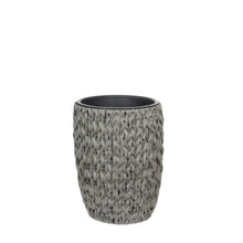 Load image into Gallery viewer, Planter, Grimes Wicker Tall , Grey, Small - Floral Acres Greenhouse &amp; Garden Centre
