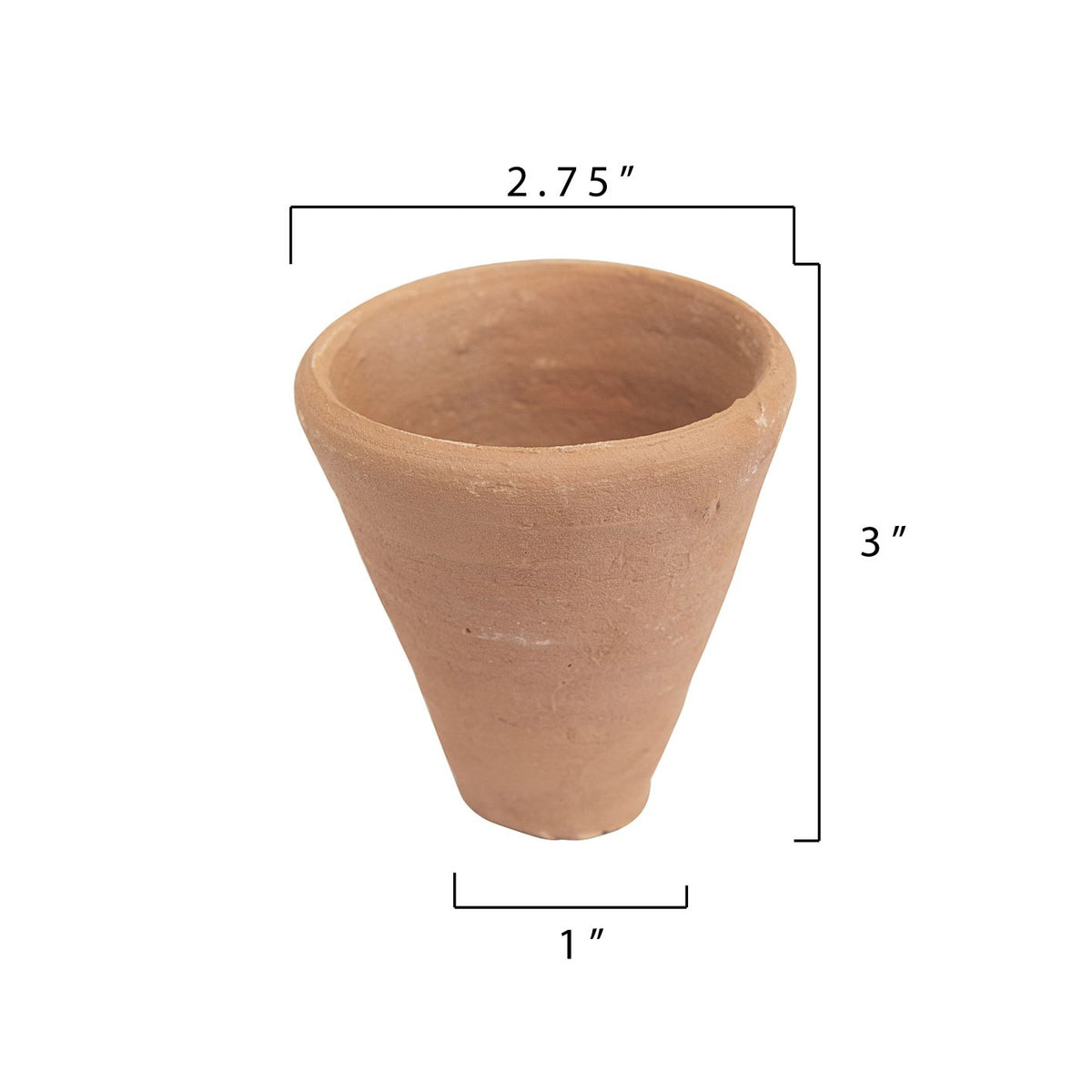 Pot, 2in, Terracotta Cone - Floral Acres Greenhouse & Garden Centre