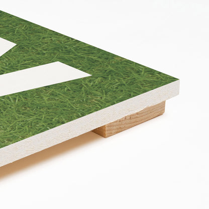 Wood Porch Leaner Sign, Welcome Football - Floral Acres Greenhouse & Garden Centre