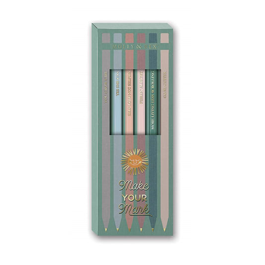 Make Your Mark Boxed Pencils, Set of 6 - Floral Acres Greenhouse & Garden Centre