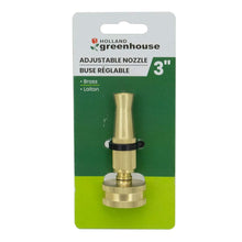 Load image into Gallery viewer, Holland Greenhouse Brass Sweeper Nozzle, 3in - Floral Acres Greenhouse &amp; Garden Centre
