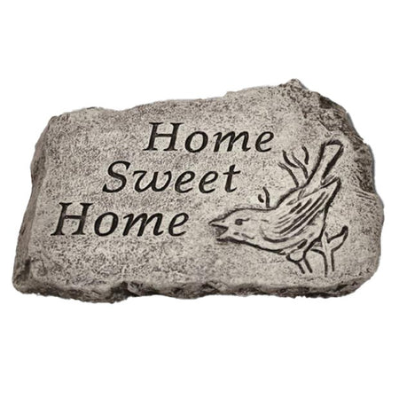 Garden Stone, 10in, Home Sweet Home - Floral Acres Greenhouse & Garden Centre