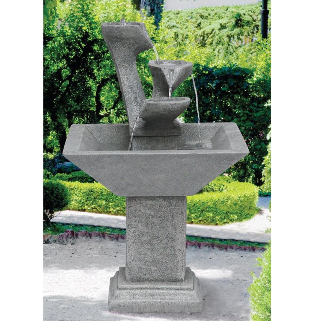 Belize Three Shell Tiered Fountain - Floral Acres Greenhouse & Garden Centre