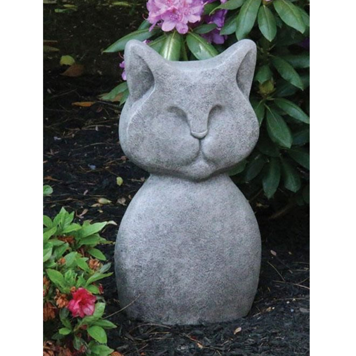 Contemporary Cat Statue, 16in - Floral Acres Greenhouse & Garden Centre