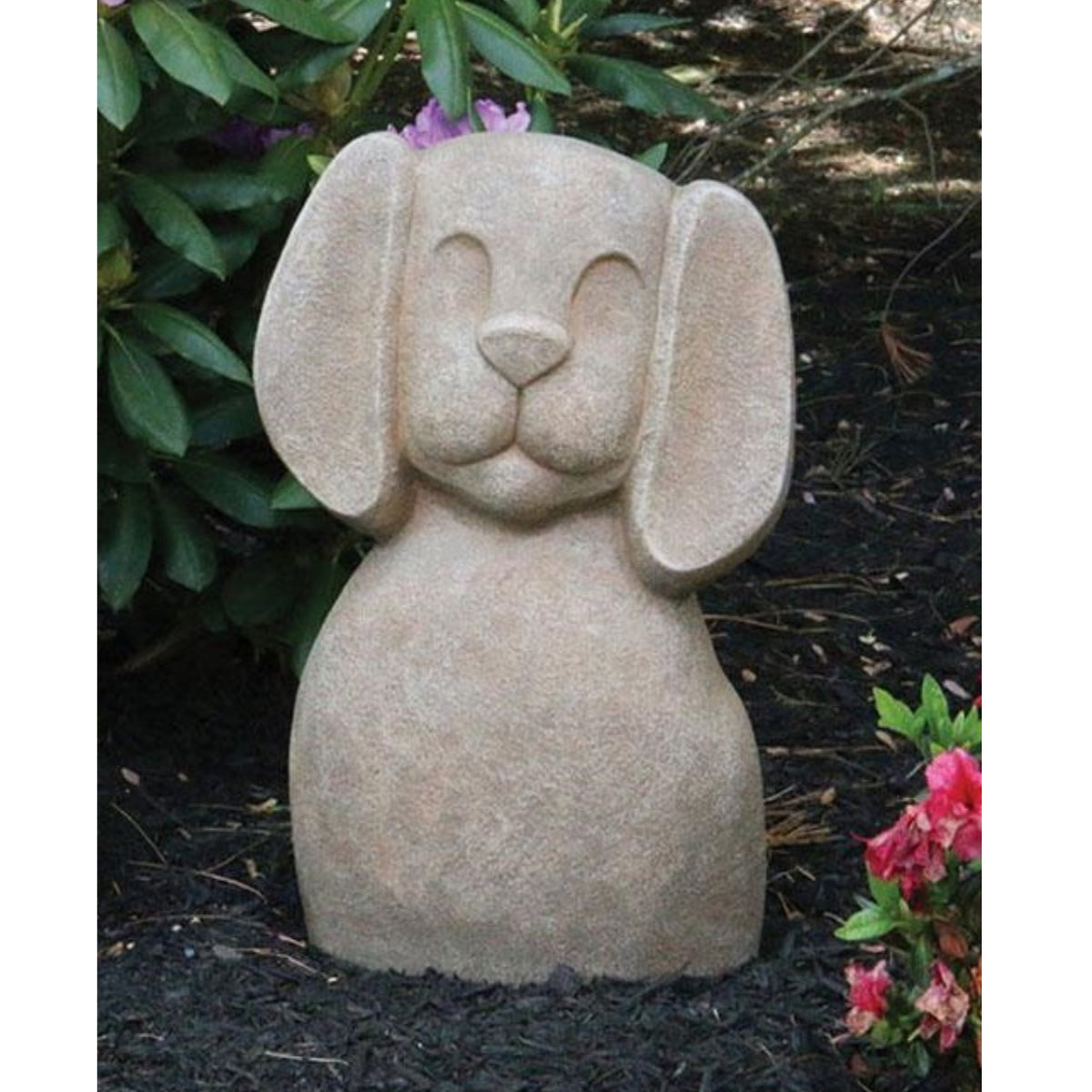 Contemporary Dog Statue, 16in - Floral Acres Greenhouse & Garden Centre