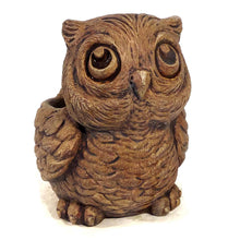 Load image into Gallery viewer, Hoot the Owl Cement Planter
