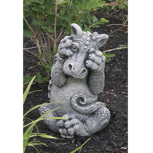 Dragon - Peek-A-Boo Statue, 17in - Floral Acres Greenhouse & Garden Centre