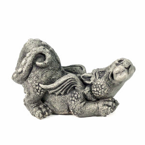 Lil Dragon - Biscuit Statue, 11.5in