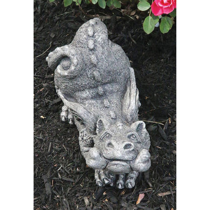 Lil Dragon - Biscuit Statue, 11.5in - Floral Acres Greenhouse & Garden Centre